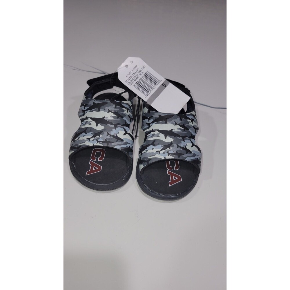Nautica Size 5 Kids (Toddler) Sandals Water Shoe Shark Protective Breathable NWT